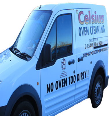 Celsius Oven Cleaning service van